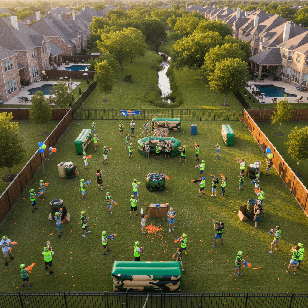 Party and event setup in Garland, TX