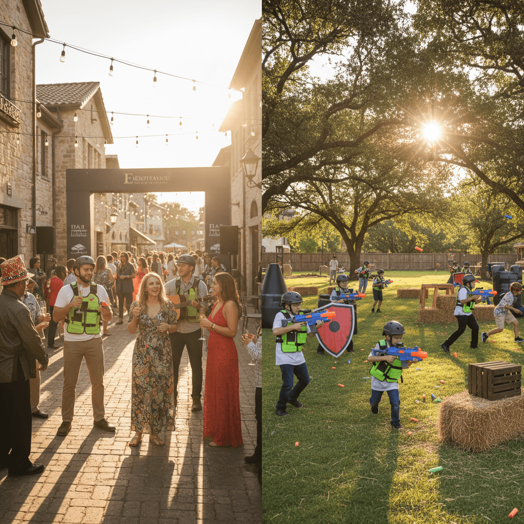 Party and event setup in McKinney, TX
